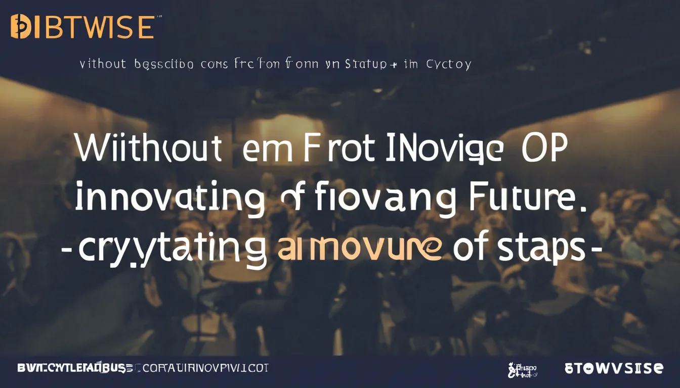 Bitwise Innovating the Future of Startups in Crypto